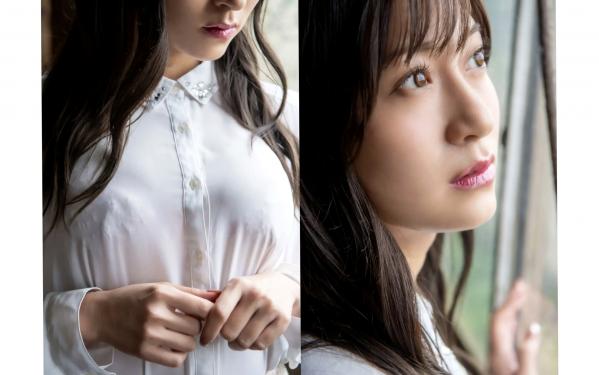    藤井レイラ - Reira 纯欲私房白色衬衫与蕾丝内衣写真大片第8张图片