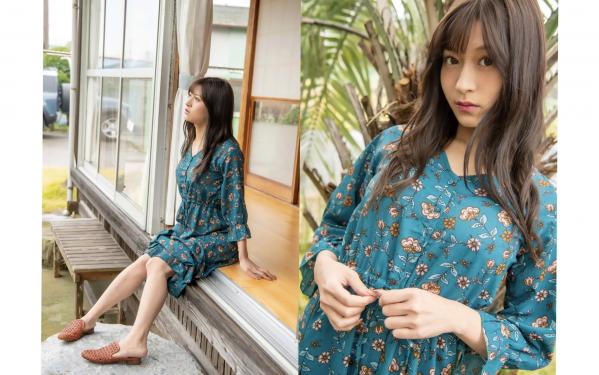    藤井レイラ - Reira 纯欲私房白色衬衫与蕾丝内衣写真大片第15张图片