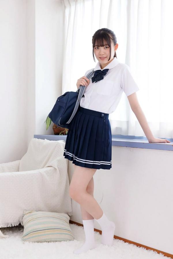    [Minisuka.tv] Rima Ozora 大空りま - 清纯校园风制服诱惑，校服少女甜美写真集第2张图片