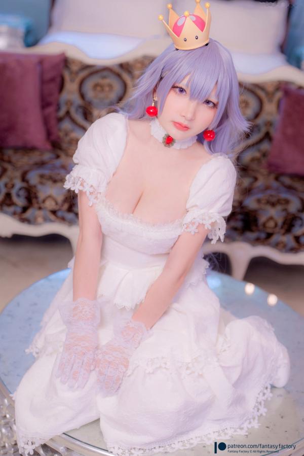    Fantasy-Factory-小丁Ding-Boosette幽灵公主角色扮演-唯美蕾丝内衣诱惑-极致大尺度私房写真第5张图片