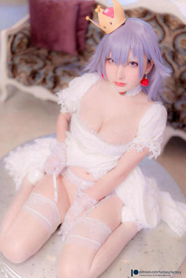    Fantasy-Factory-小丁Ding-Boosette幽灵公主角色扮演-唯美蕾丝内衣诱惑-极致大尺度私房写真第9张图片