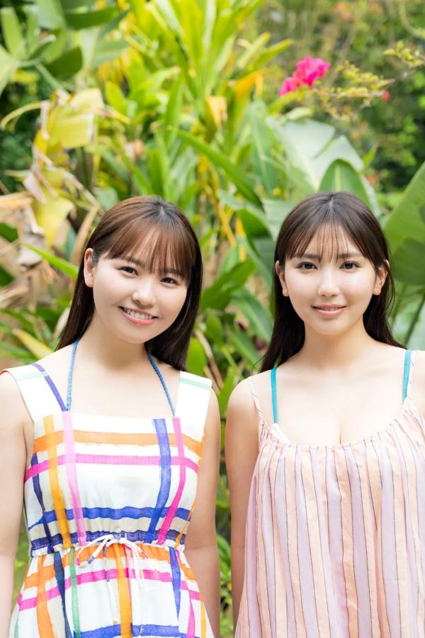    《ヤンマガアザーっす！沢口愛華 本郷柚巴》比基尼内衣写真，甜美少女沙滩度假与私房居家风格，青春活力与性感诱惑并存的极致视觉享受第29张图片
