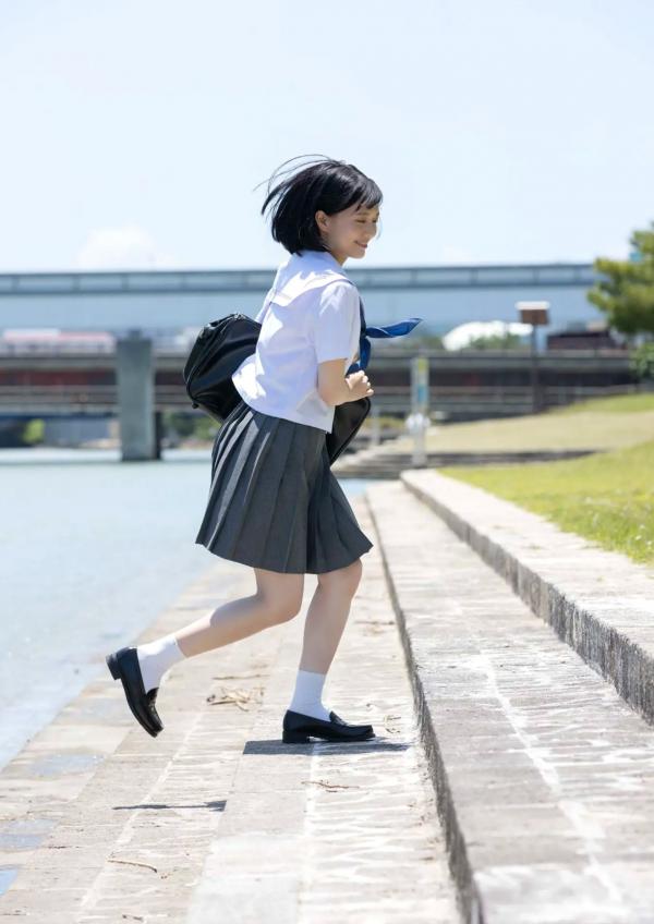    かすみ草とステラ 有岡ちひろ_小柴美羽_比賀ハル写真集 『 複雑な関係 』 校园泳装比基尼清纯甜美青春写真第26张图片