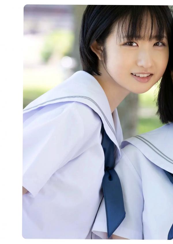    かすみ草とステラ 有岡ちひろ_小柴美羽_比賀ハル写真集 『 複雑な関係 』 校园泳装比基尼清纯甜美青春写真第30张图片