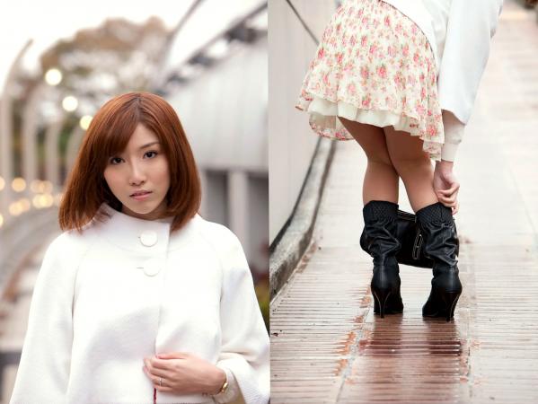    朱音ゆい - Classical X ギリ見せ：日系杂志风街拍与绝美私房照，旗袍诱惑与比基尼大胆演绎第8张图片