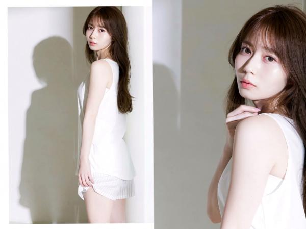    水瀬さらら - ICONIC：清新露肩长裙写真，日系氧气女神甜美气质大赏第8张图片