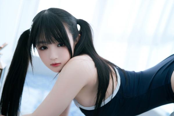 桜井宁宁 樱井宁宁  《桜井宁宁-059-青春双马尾少女泳池私房写真，性感白丝死库水诱惑》第56张图片