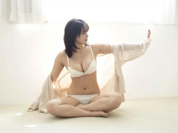    山岡雅弥 - 初めてのランジェリー vol.1 纯白内衣卧室私房柔光写真第8张图片
