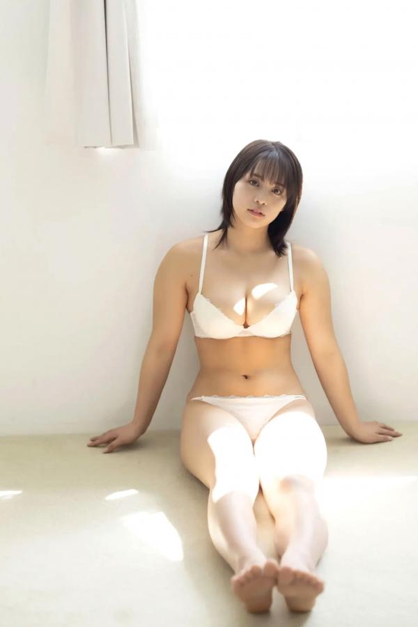    山岡雅弥 - 初めてのランジェリー vol.1 纯白内衣卧室私房柔光写真第9张图片