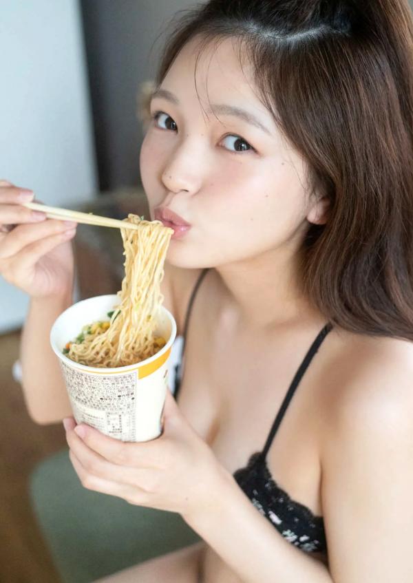    福留光帆 - 正直、カワイイ！邻家女孩清纯泳装写真，元气满满的治愈系甜心大片第29张图片