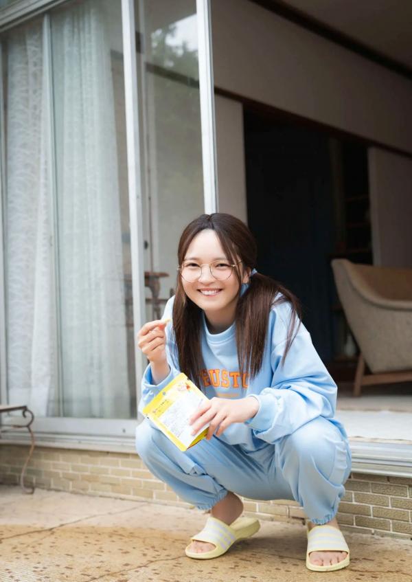    福留光帆 - 正直、カワイイ！邻家女孩清纯泳装写真，元气满满的治愈系甜心大片第31张图片