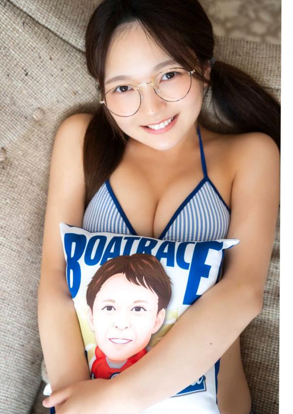    福留光帆 - 正直、カワイイ！邻家女孩清纯泳装写真，元气满满的治愈系甜心大片第38张图片