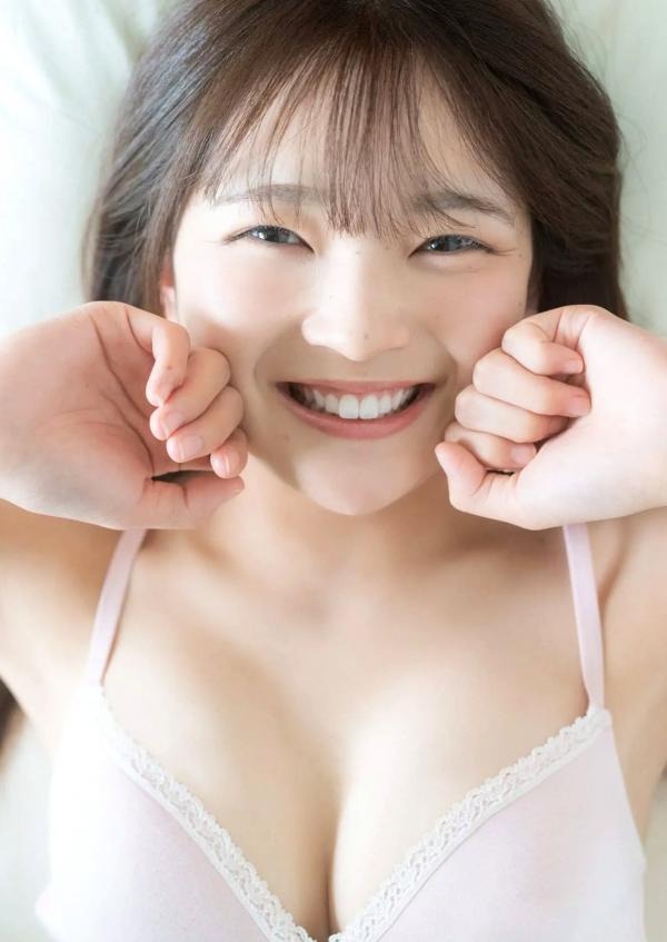    福留光帆 - 正直、カワイイ！邻家女孩清纯泳装写真，元气满满的治愈系甜心大片第50张图片