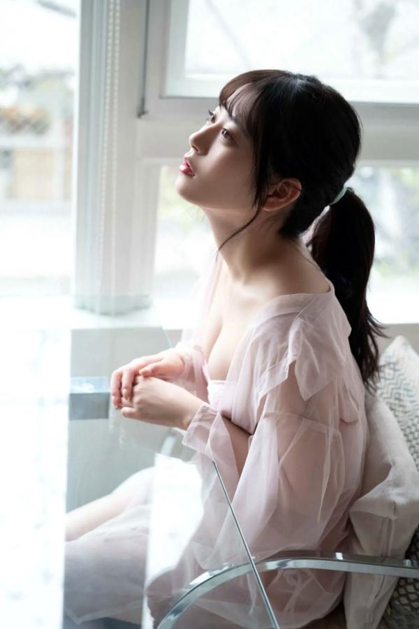    月足天音 - Fancy Girl 私房内衣写真，清纯诱惑居家风格，展现曼妙动人身姿第48张图片