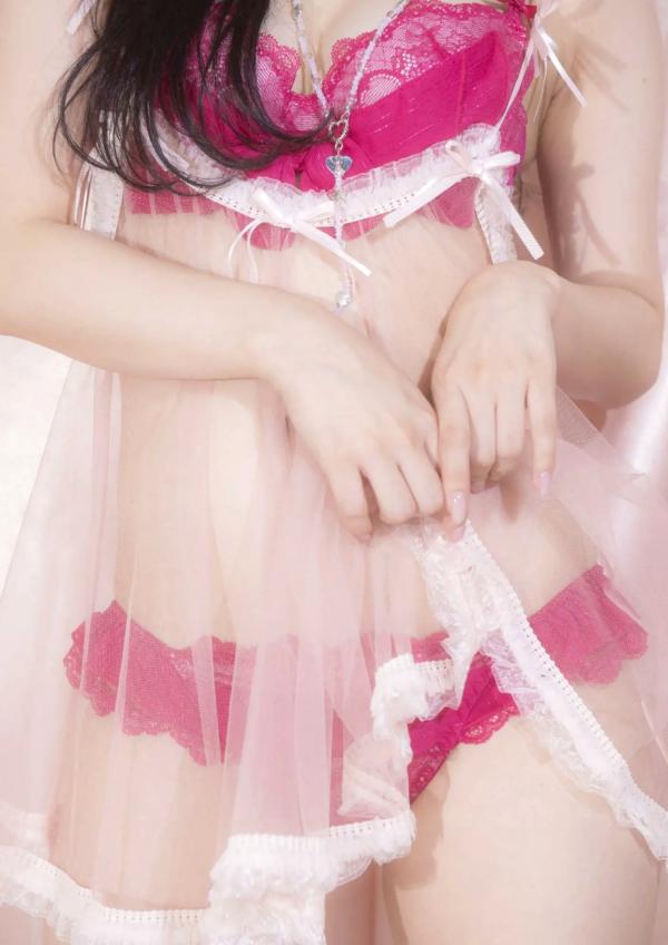    月足天音 - amane 粉色系梦幻内衣私房照，天使角色扮演，清纯甜美与性感魅力交织的日系唯美写真第8张图片