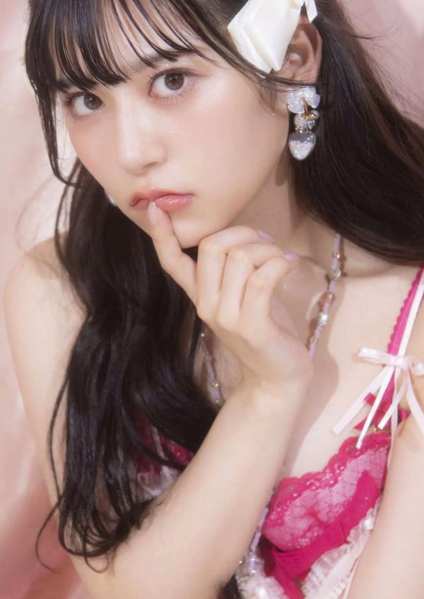    月足天音 - amane 粉色系梦幻内衣私房照，天使角色扮演，清纯甜美与性感魅力交织的日系唯美写真第11张图片