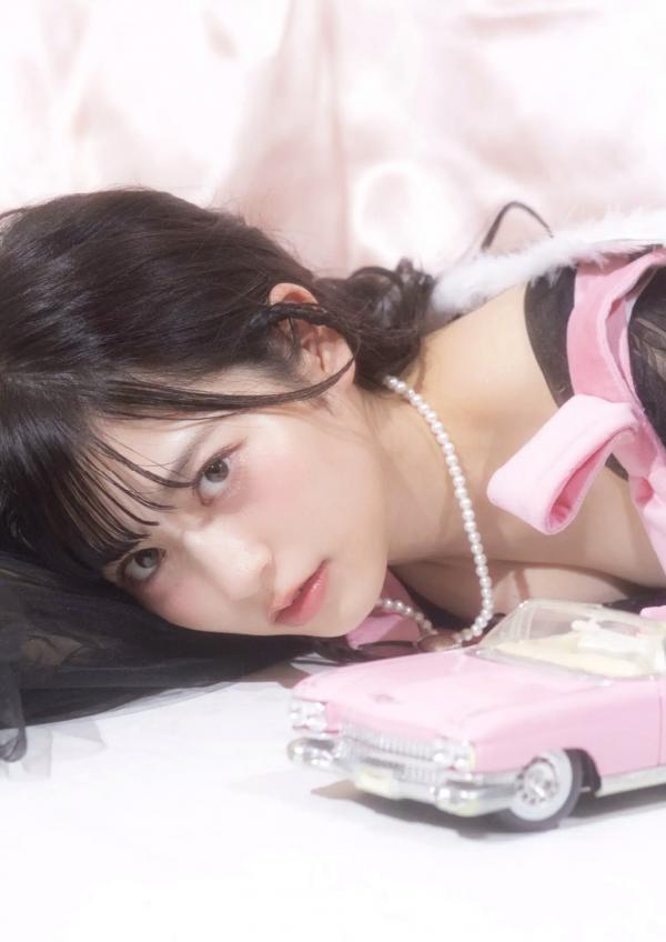   月足天音 - amane 粉色系梦幻内衣私房照，天使角色扮演，清纯甜美与性感魅力交织的日系唯美写真第19张图片