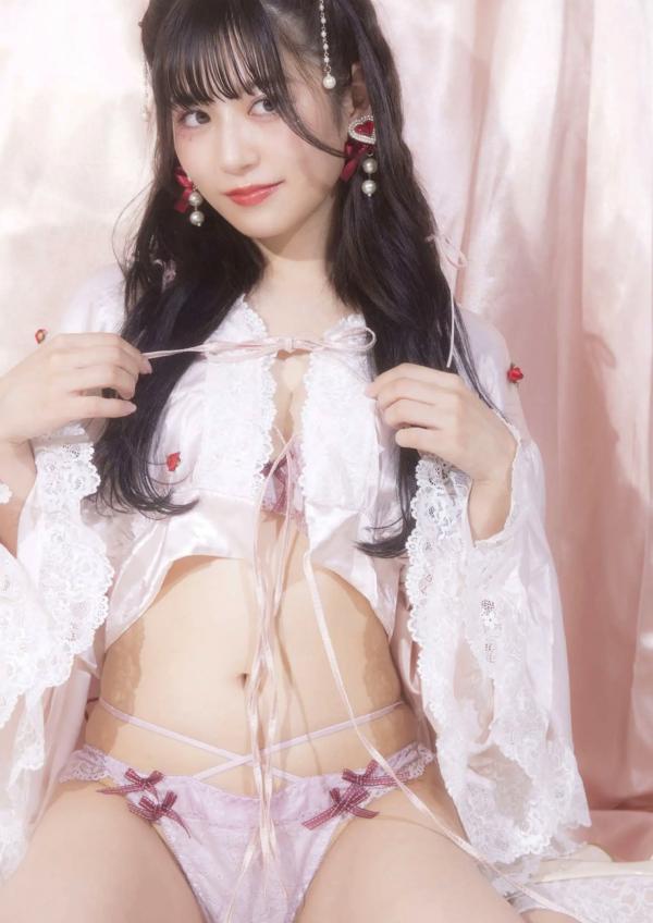    月足天音 - amane 粉色系梦幻内衣私房照，天使角色扮演，清纯甜美与性感魅力交织的日系唯美写真第38张图片