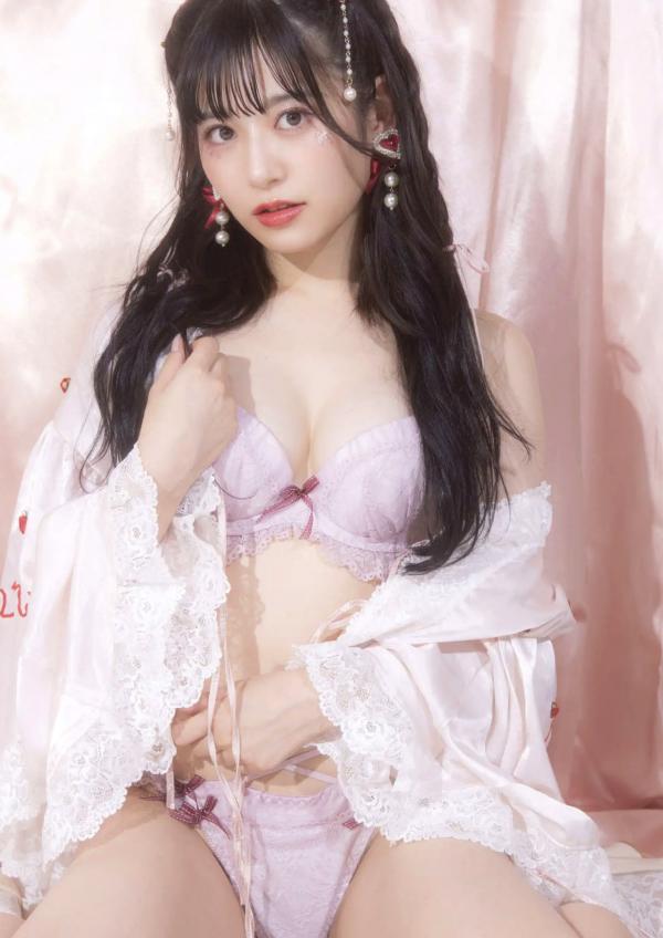    月足天音 - amane 粉色系梦幻内衣私房照，天使角色扮演，清纯甜美与性感魅力交织的日系唯美写真第40张图片