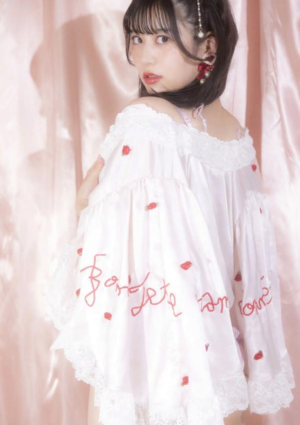   月足天音 - amane 粉色系梦幻内衣私房照，天使角色扮演，清纯甜美与性感魅力交织的日系唯美写真第45张图片