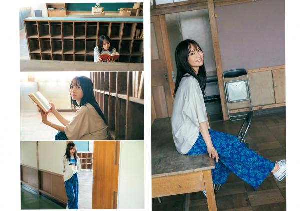    [Weekly Young Jump] 2024 No.35 市川由衣、福留光帆、森山未唯，清纯校服怀旧风情与治愈系写真第3张图片