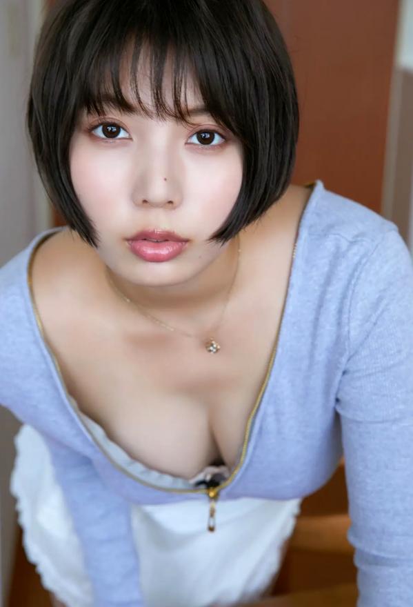    Kaoru Yasui 安位薫 - 若妻的安位さん，居家针织短裙美腿丝袜，展现极品身材的性感私房写真第6张图片