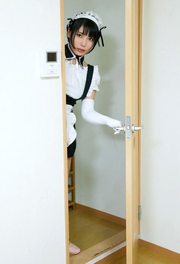    Kaoru Yasui 安位薫 - 甜美女仆装诱惑写真，制服角色扮演，ご主人様って呼ばれたい???ですか？第2张图片