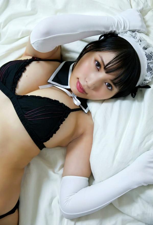    Kaoru Yasui 安位薫 - 甜美女仆装诱惑写真，制服角色扮演，ご主人様って呼ばれたい???ですか？第38张图片