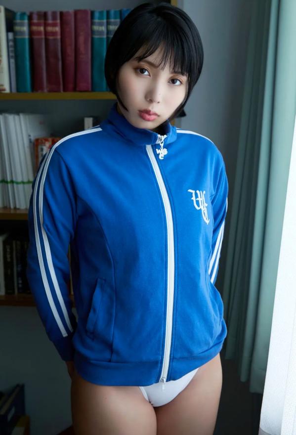    Kaoru Yasui 安位薫 - 放课后竞泳部，运动外套下的清爽诱惑制服风写真第25张图片