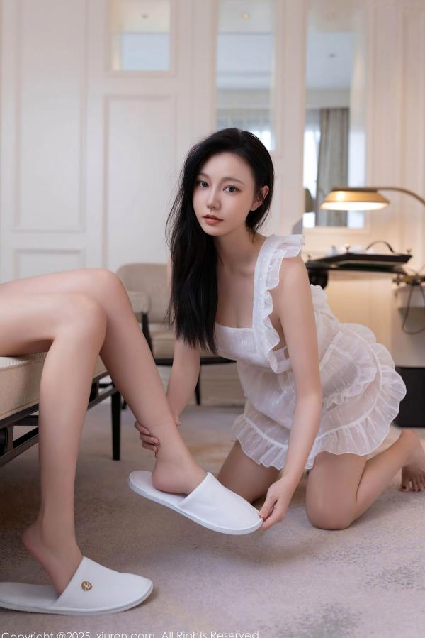    XiuRen秀人网-9821-安然anran-酒店私房诱惑-极品透视白纱情趣女仆装-至尊视觉盛宴第11张图片