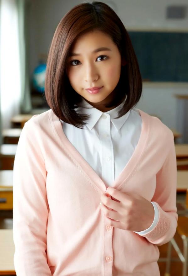   Ayaka Sayama 佐山彩香 - 教室拍摄，黑色内衣搭黑丝，极致性感诱惑，演绎校园甜心魅力第13张图片