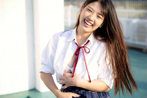    Aoi Fujino 藤乃あおい - 极致性感连体泳装大尺度写真，浴室湿身诱惑，傲人曲线女神视觉盛宴第62张图片