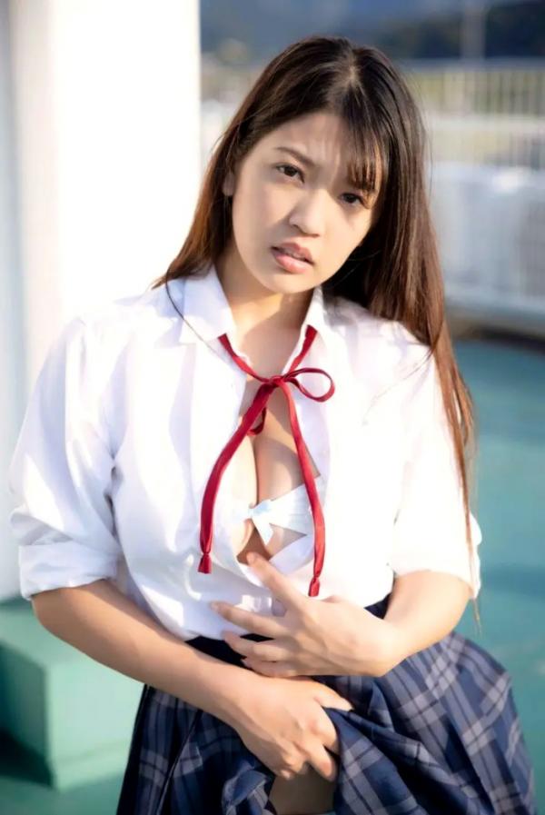    Aoi Fujino 藤乃あおい - 极致性感连体泳装大尺度写真，浴室湿身诱惑，傲人曲线女神视觉盛宴第63张图片