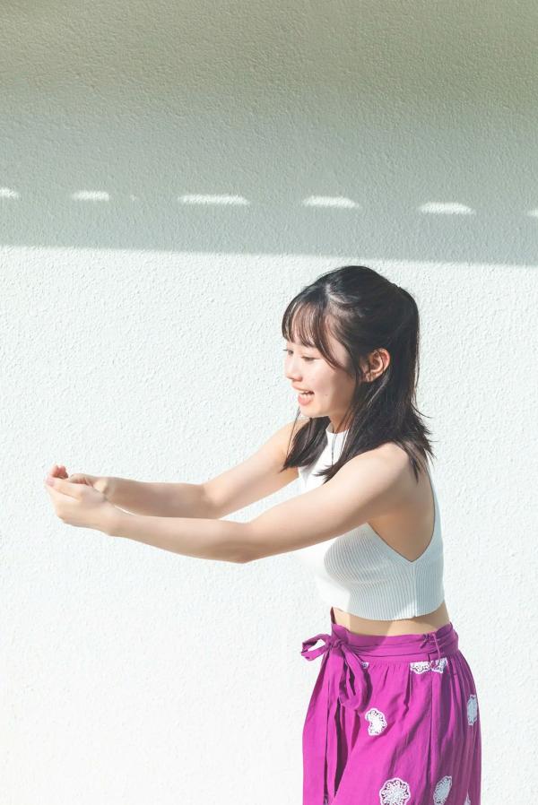    ＃ババババンビ近藤沙瑛子「Pure purple」FRIDAY写真集，居家湿身内衣与清纯泳装，展现极致纯欲性感美态第18张图片