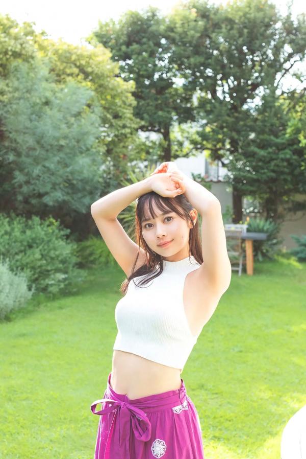    ＃ババババンビ近藤沙瑛子「Pure purple」FRIDAY写真集，居家湿身内衣与清纯泳装，展现极致纯欲性感美态第22张图片