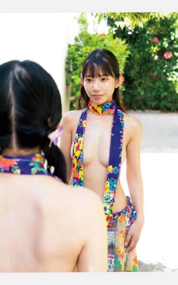    Marina Nagasawa 長澤茉里奈 & Seera Nagasawa 長澤聖愛 - W pocchi 日系户外写真，清新童颜女神沙滩唯美画报第39张图片