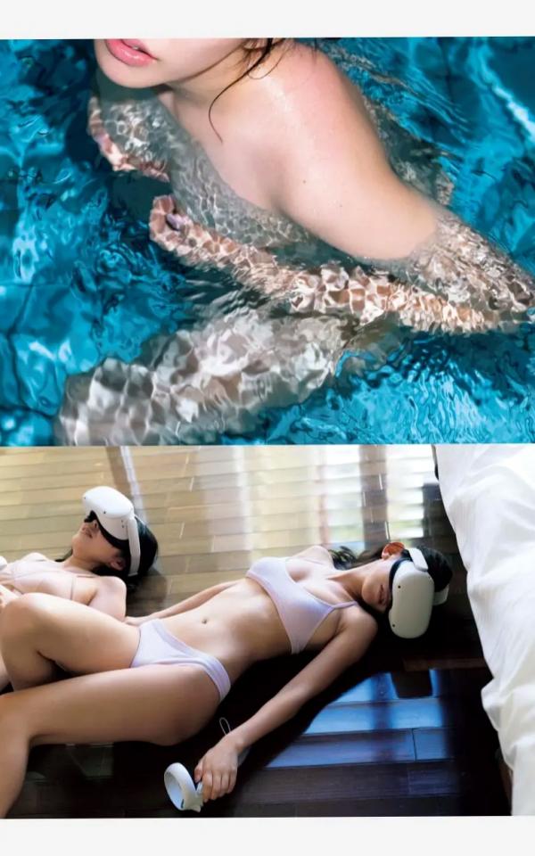    Marina Nagasawa 長澤茉里奈 & Seera Nagasawa 長澤聖愛 - W pocchi 日系户外写真，清新童颜女神沙滩唯美画报第69张图片
