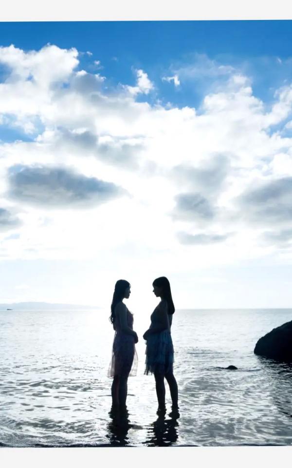    Marina Nagasawa 長澤茉里奈 & Seera Nagasawa 長澤聖愛 - W pocchi 日系户外写真，清新童颜女神沙滩唯美画报第105张图片