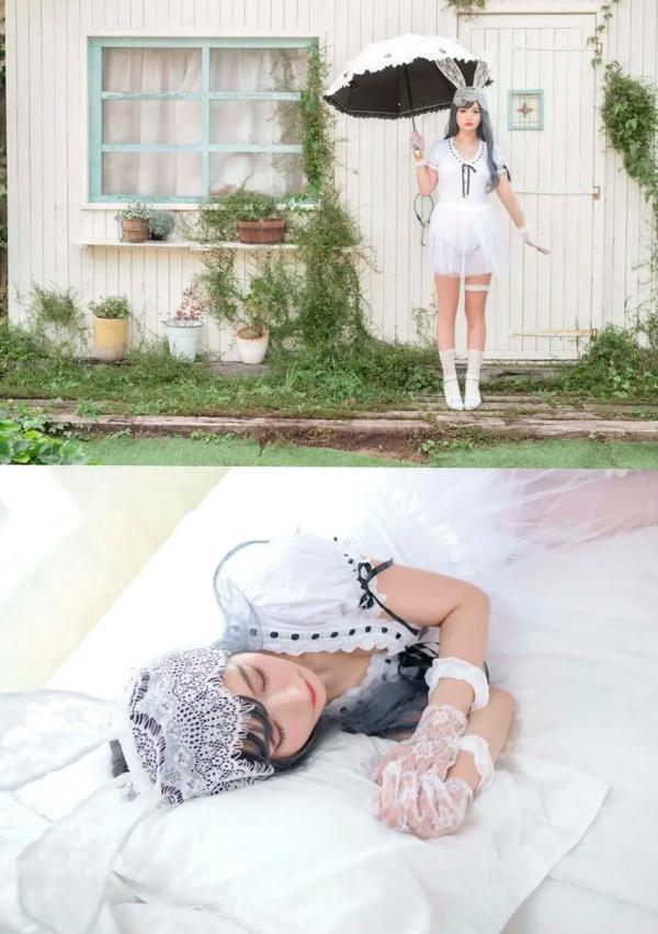    Marin Hinata ひなたまりん - Count Sheep Sleep 软萌兔女郎Cosplay甜美居家写真第15张图片