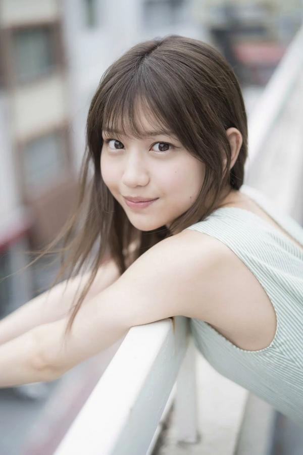    白石まゆみ《グラから見るか？エモから見るか？》外景写真与室内私房，清新治愈，尽显女神甜美灵动与自然纯净气息第2张图片