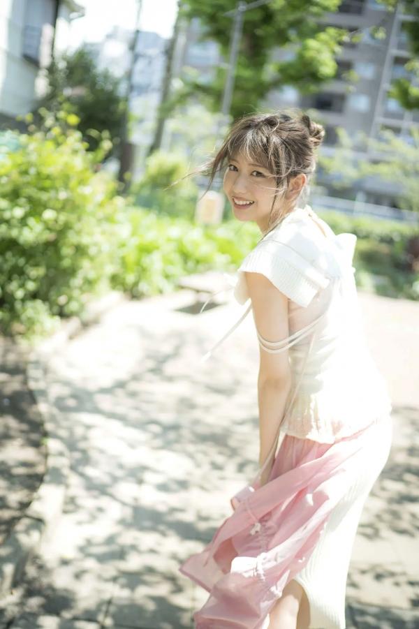    白石まゆみ《グラから見るか？エモから見るか？》外景写真与室内私房，清新治愈，尽显女神甜美灵动与自然纯净气息第11张图片