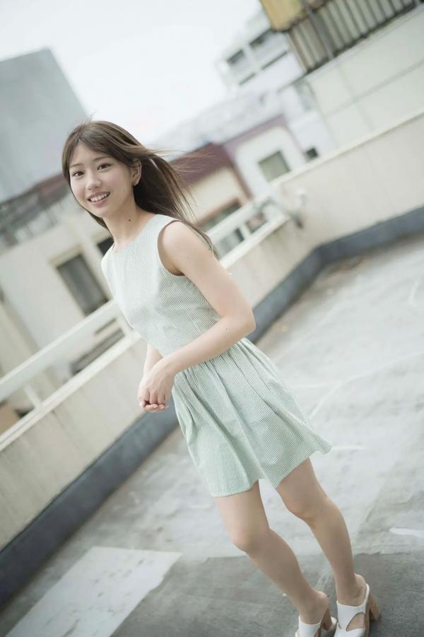    白石まゆみ《グラから見るか？エモから見るか？》外景写真与室内私房，清新治愈，尽显女神甜美灵动与自然纯净气息第15张图片