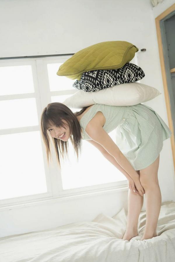    白石まゆみ《グラから見るか？エモから見るか？》外景写真与室内私房，清新治愈，尽显女神甜美灵动与自然纯净气息第17张图片