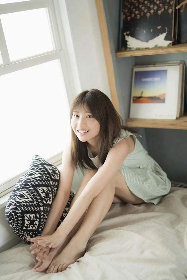    白石まゆみ《グラから見るか？エモから見るか？》外景写真与室内私房，清新治愈，尽显女神甜美灵动与自然纯净气息第19张图片