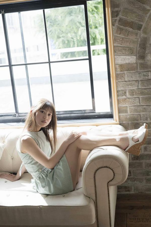    白石まゆみ《グラから見るか？エモから見るか？》外景写真与室内私房，清新治愈，尽显女神甜美灵动与自然纯净气息第29张图片