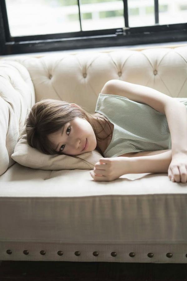    白石まゆみ《グラから見るか？エモから見るか？》外景写真与室内私房，清新治愈，尽显女神甜美灵动与自然纯净气息第31张图片