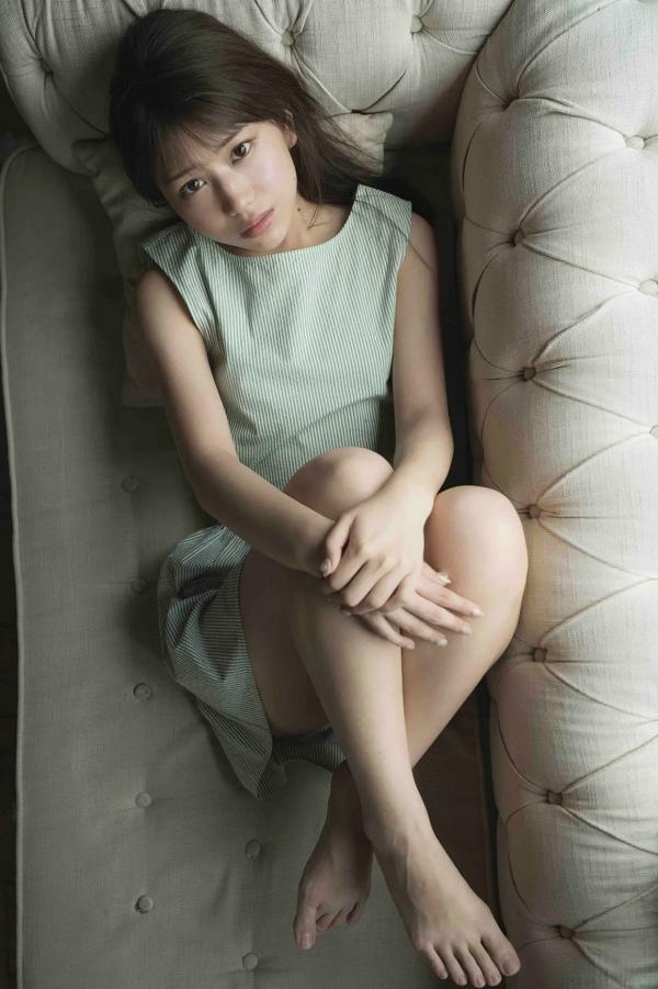    白石まゆみ《グラから見るか？エモから見るか？》外景写真与室内私房，清新治愈，尽显女神甜美灵动与自然纯净气息第32张图片