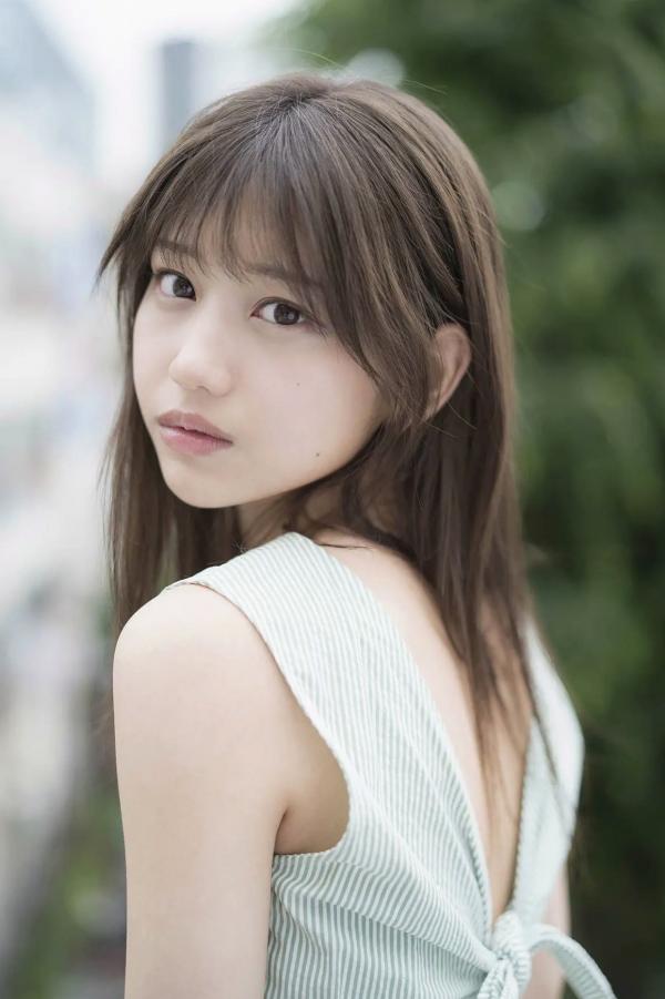    白石まゆみ《グラから見るか？エモから見るか？》外景写真与室内私房，清新治愈，尽显女神甜美灵动与自然纯净气息第35张图片