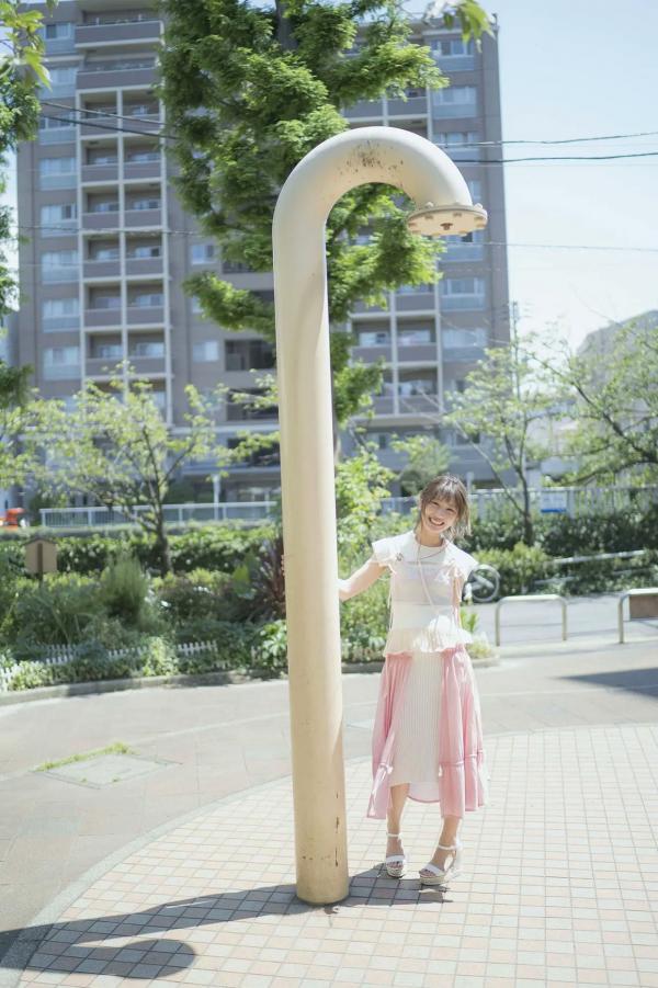    白石まゆみ《グラから見るか？エモから見るか？》外景写真与室内私房，清新治愈，尽显女神甜美灵动与自然纯净气息第44张图片