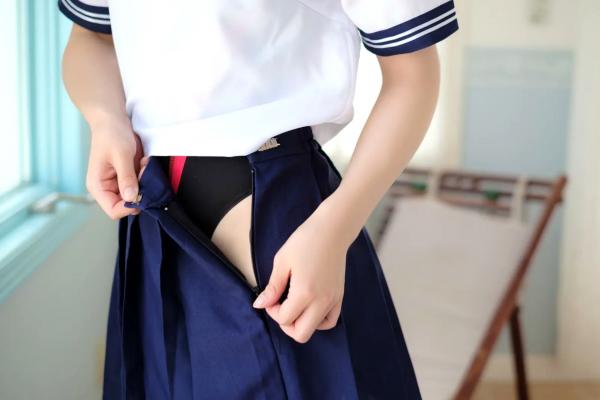    Fukami Akane 深見あかね - 极品竞技泳衣写真，清纯短发制服诱惑，极致美腿美臀精选集第62张图片